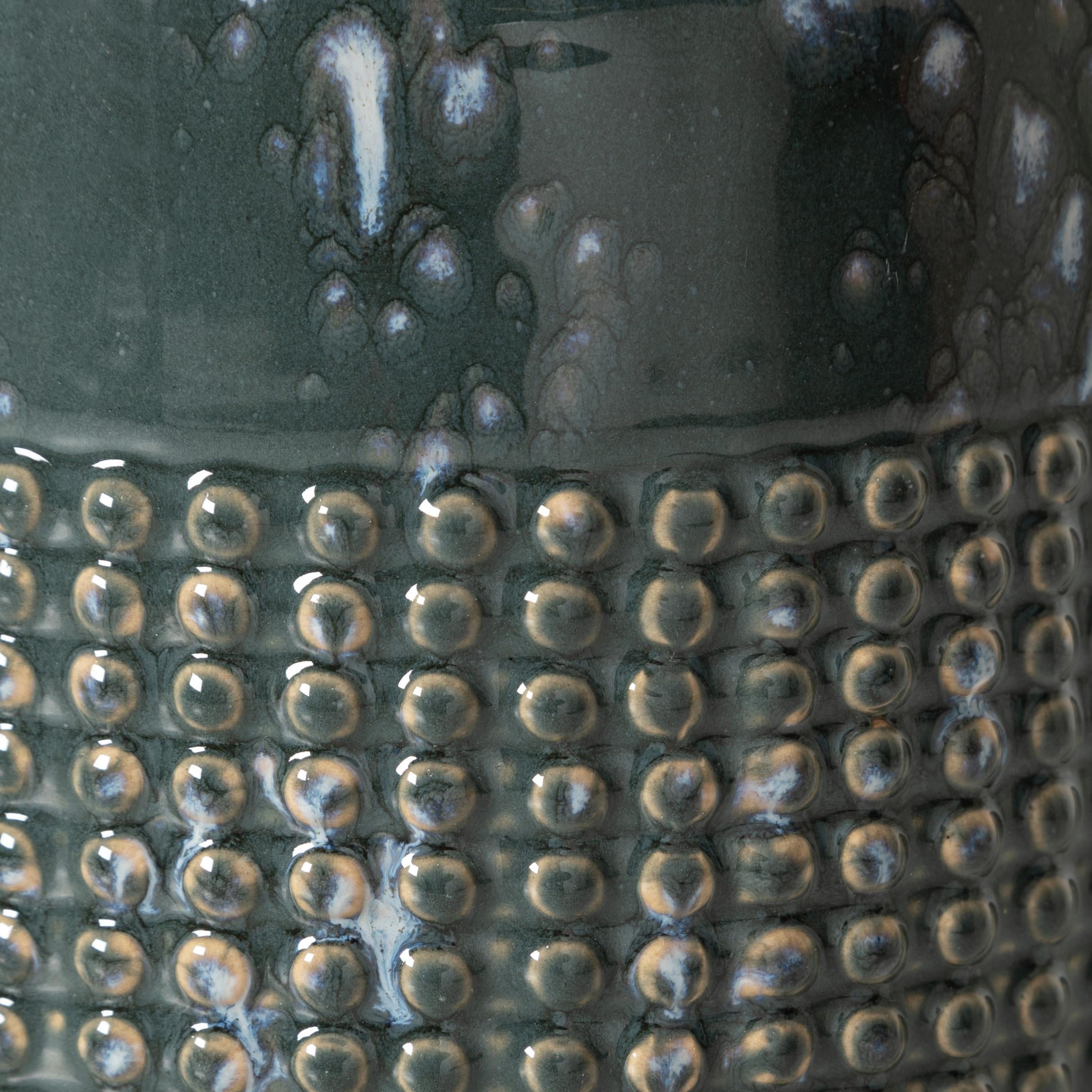  AZUL SERAMİK VAZO 18X16CM