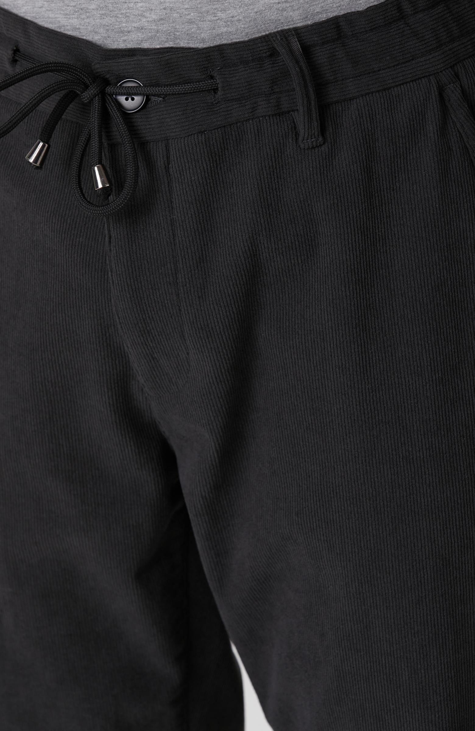 Network Erkek Antrasit Kadife Fitilli Jogger Pantolon