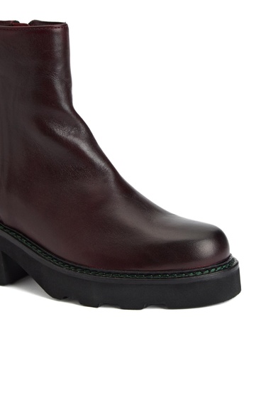  George Hogg Kadın Bordo Deri Bot
