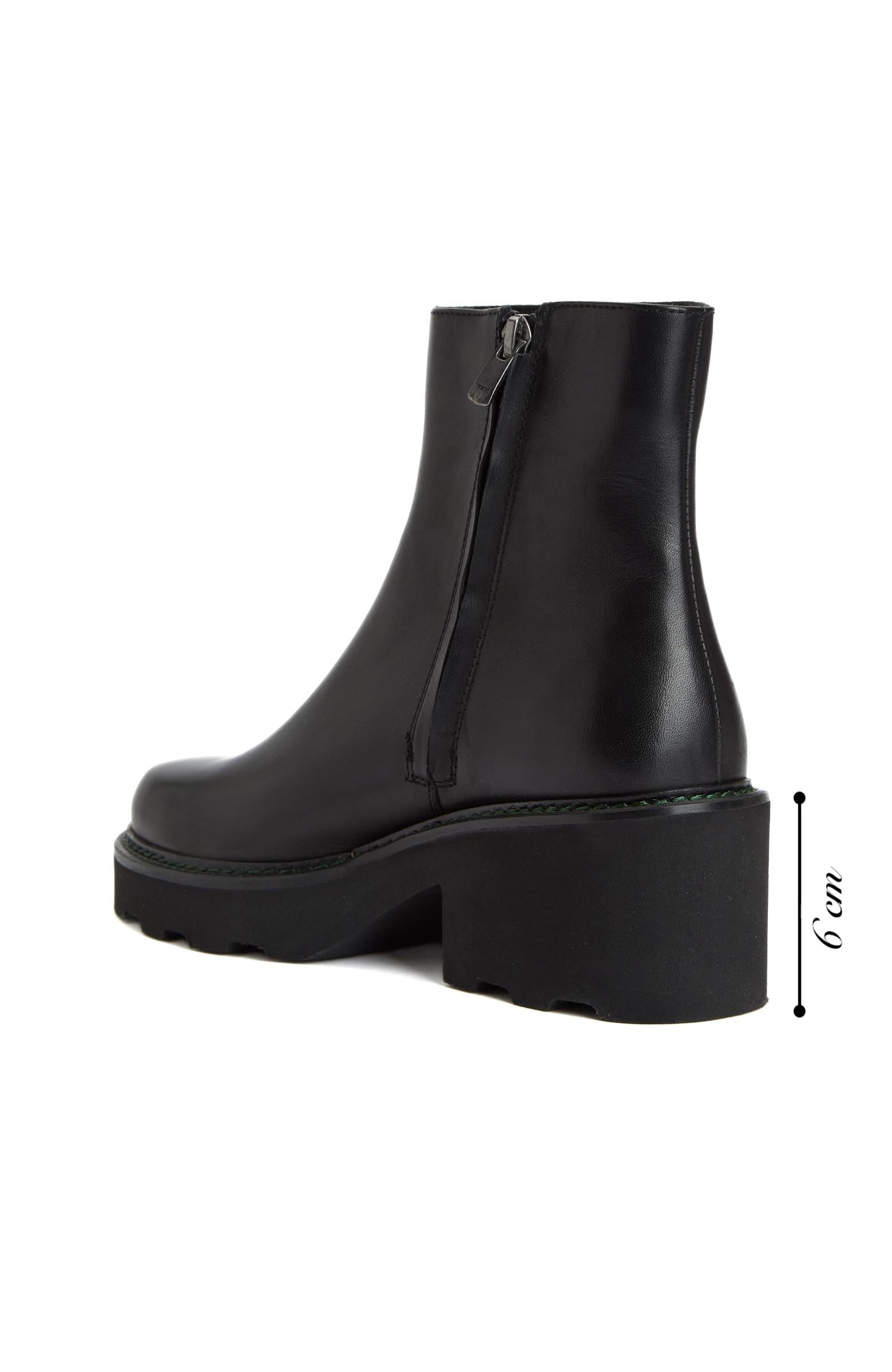  George Hogg Kadın Siyah Deri Bot