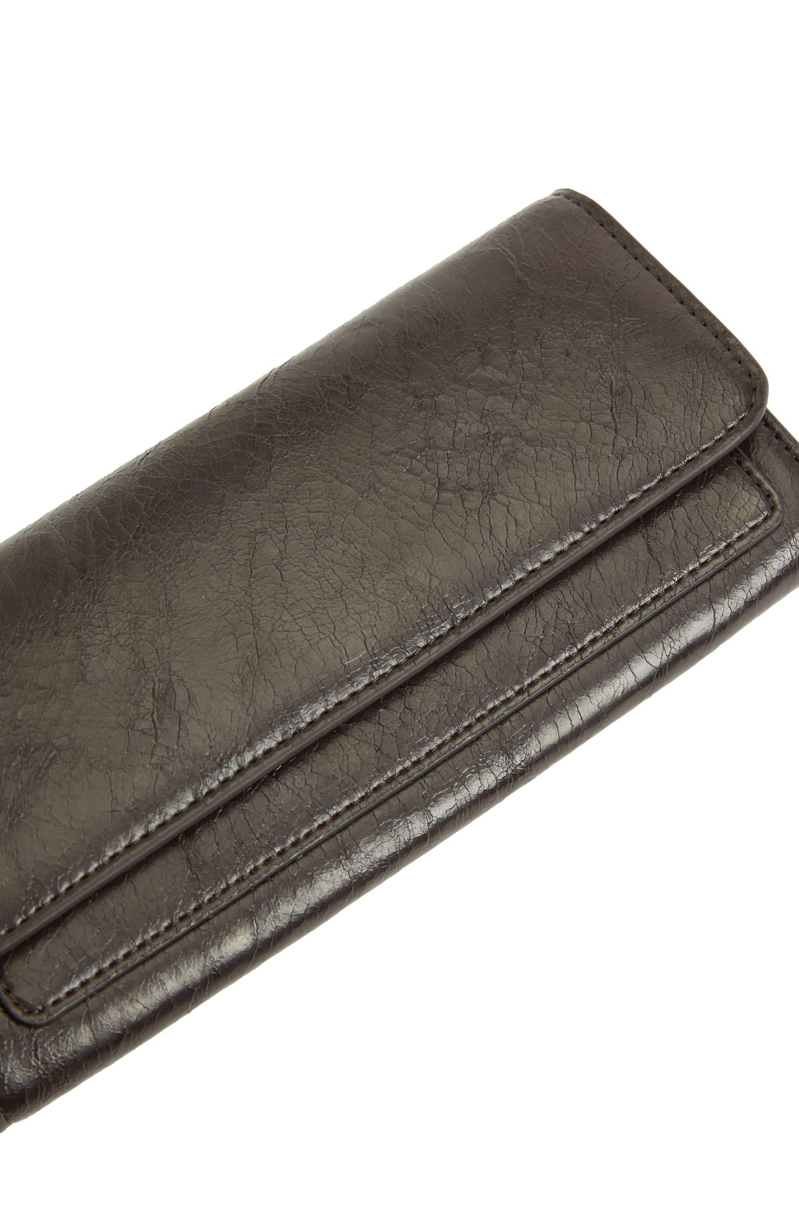  Divarese Kadın Kahverengi Desenli Cüzdan