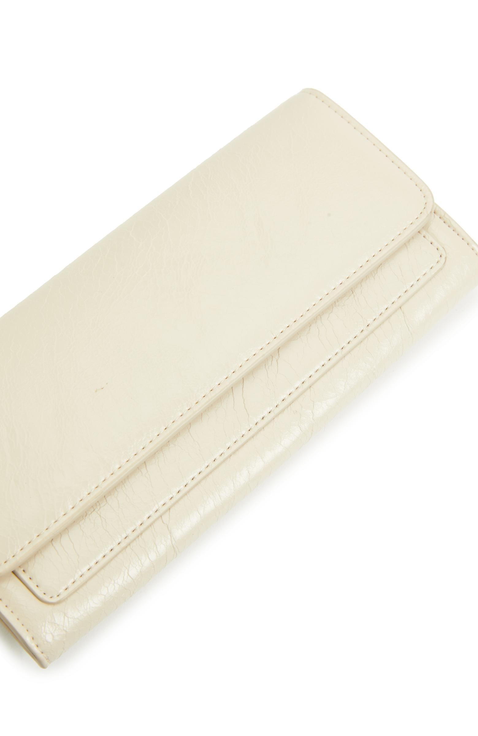 Divarese Kadın Bej Desenli Cüzdan