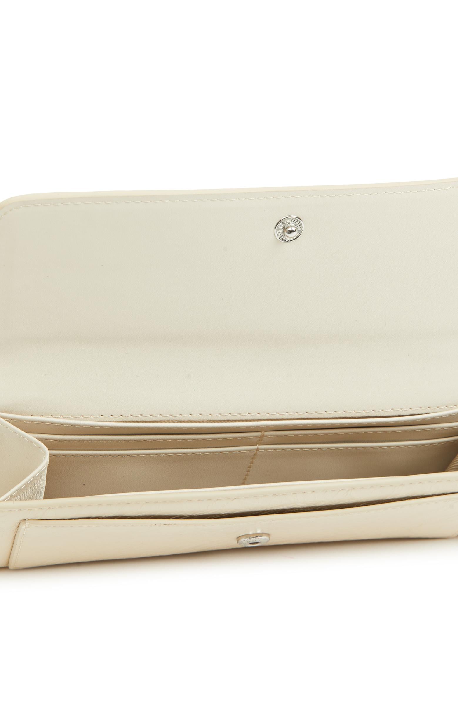  Divarese Kadın Bej Desenli Cüzdan