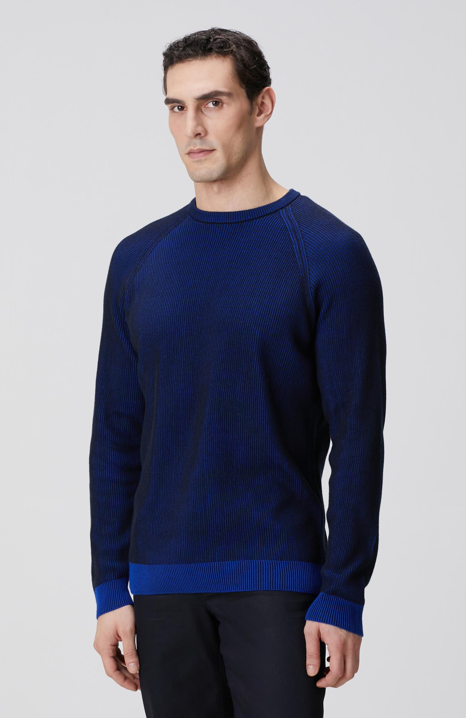  Network Erkek Lacivert Fitilli Kazak