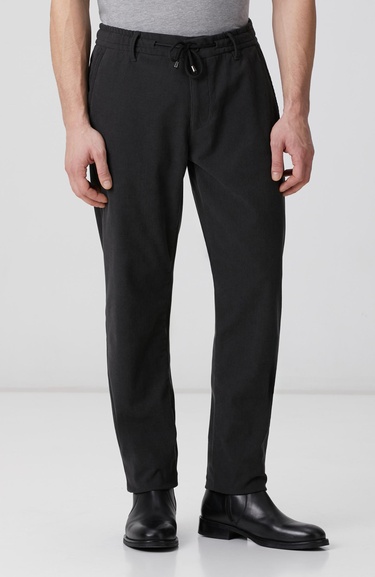  Network Erkek Antrasit Kadife Fitilli Jogger Pantolon