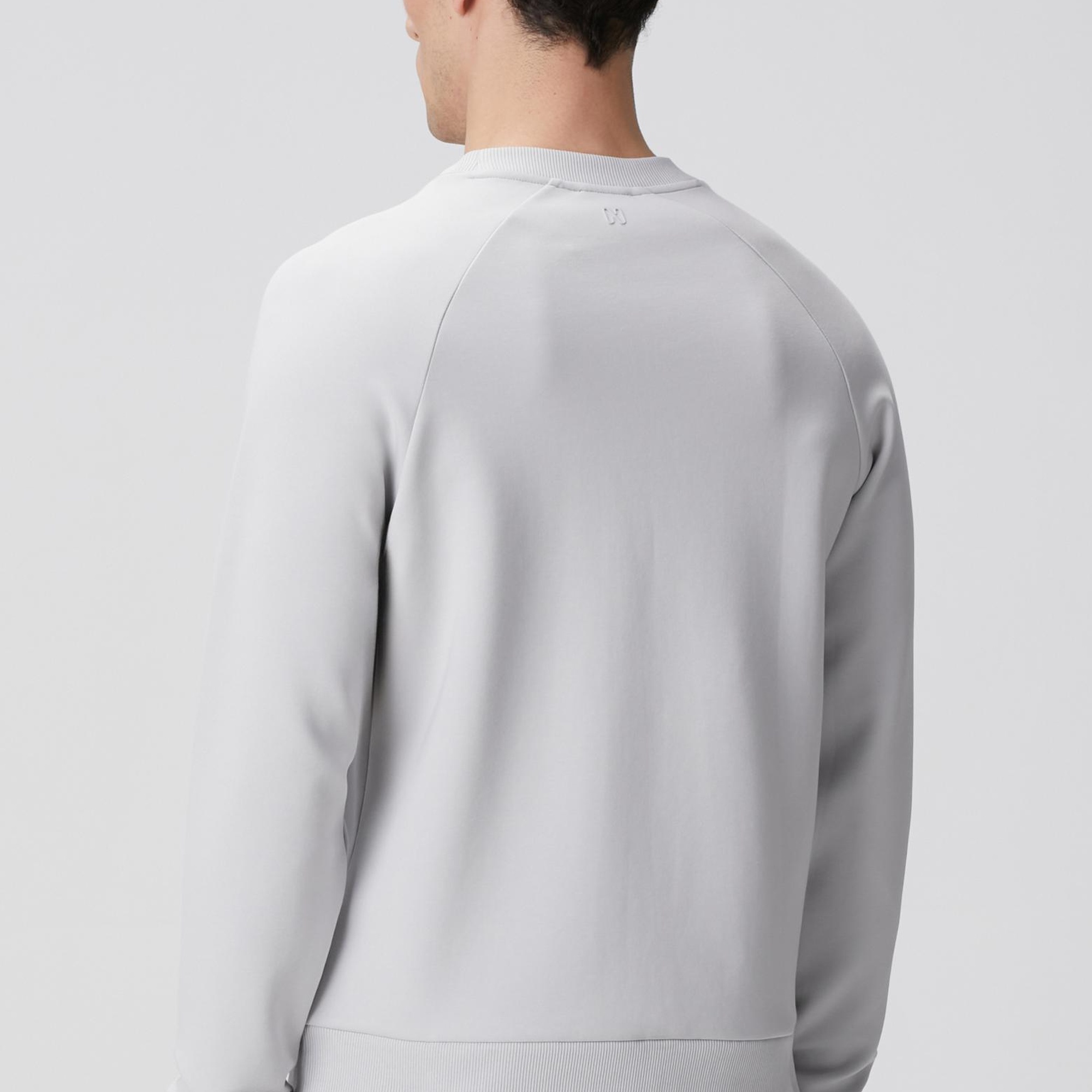 Network Erkek Gri Melanj Kanguru Cepli Sweatshirt