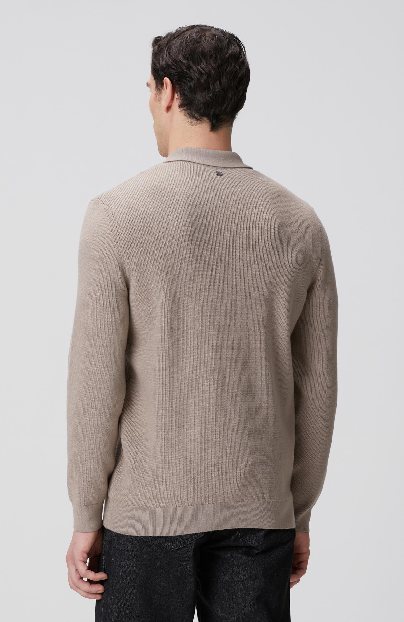 Network Erkek Vizon Polo Yaka Cepli Triko Hırka