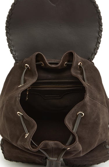  George Hogg Kadın Kahverengi Deri Sırt Çantası