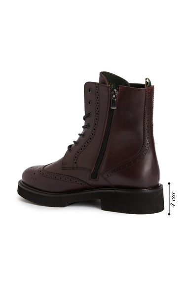  George Hogg Kadın Kahverengi Zımbalı Deri Bot