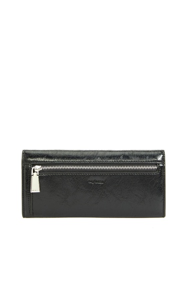  Divarese Kadın Siyah Desenli Cüzdan