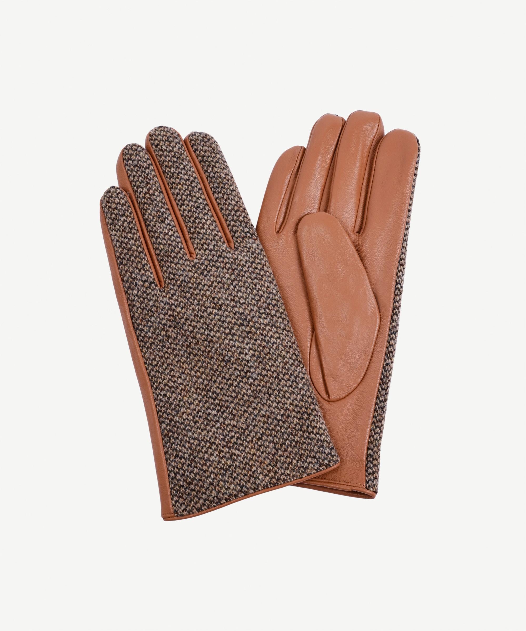 YARGICI Kumaş Ve Deri Karışımı Eldiven