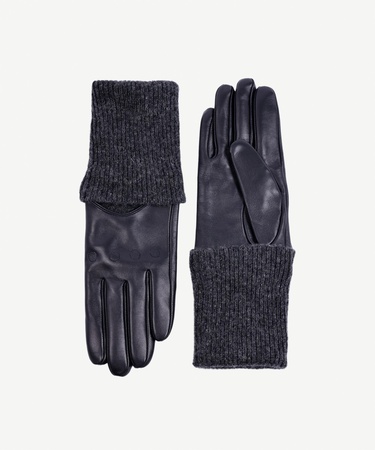  YARGICI Bileği Trikolu Deri Eldiven