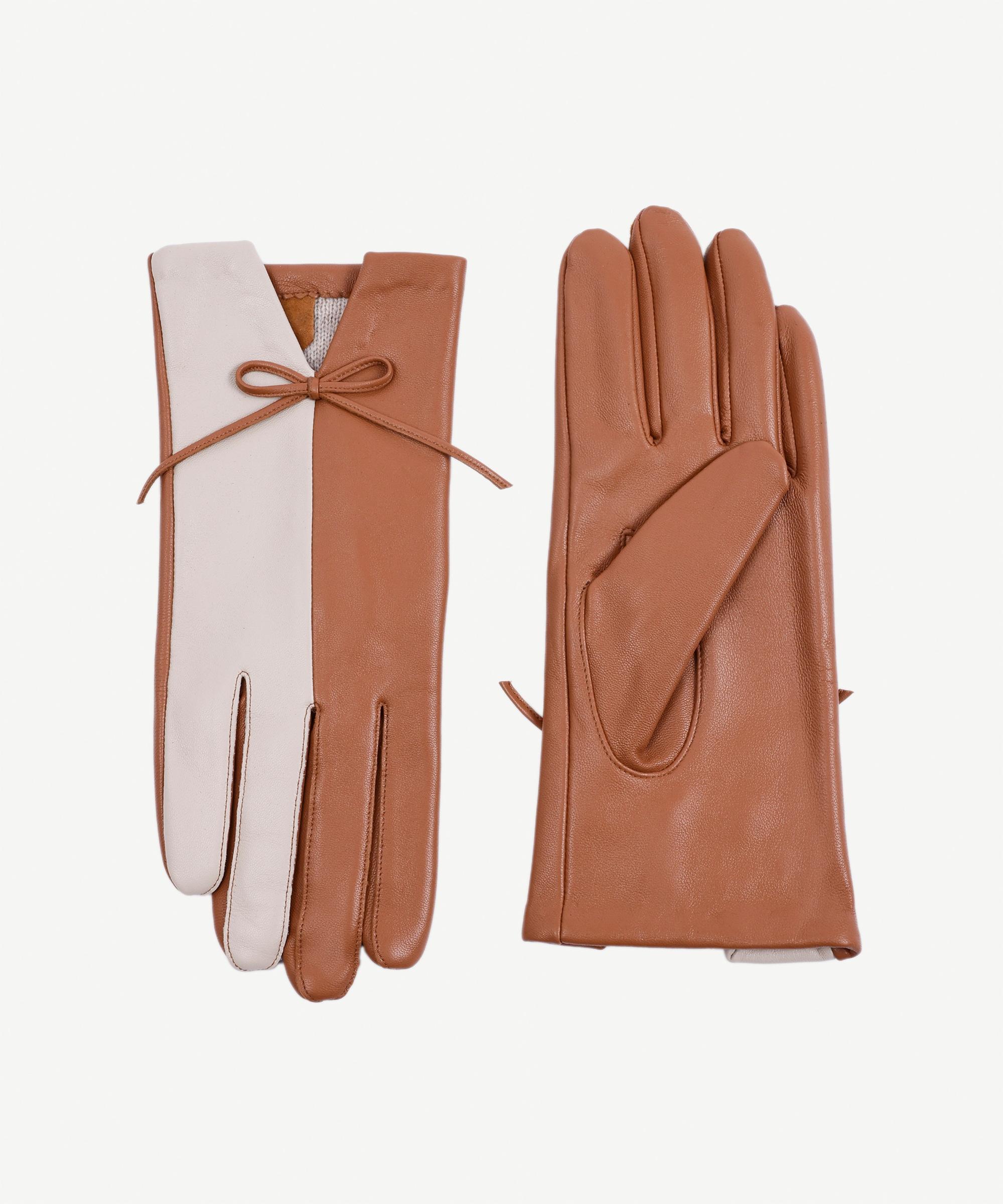 YARGICI Fiyonk Detaylı Deri Eldiven