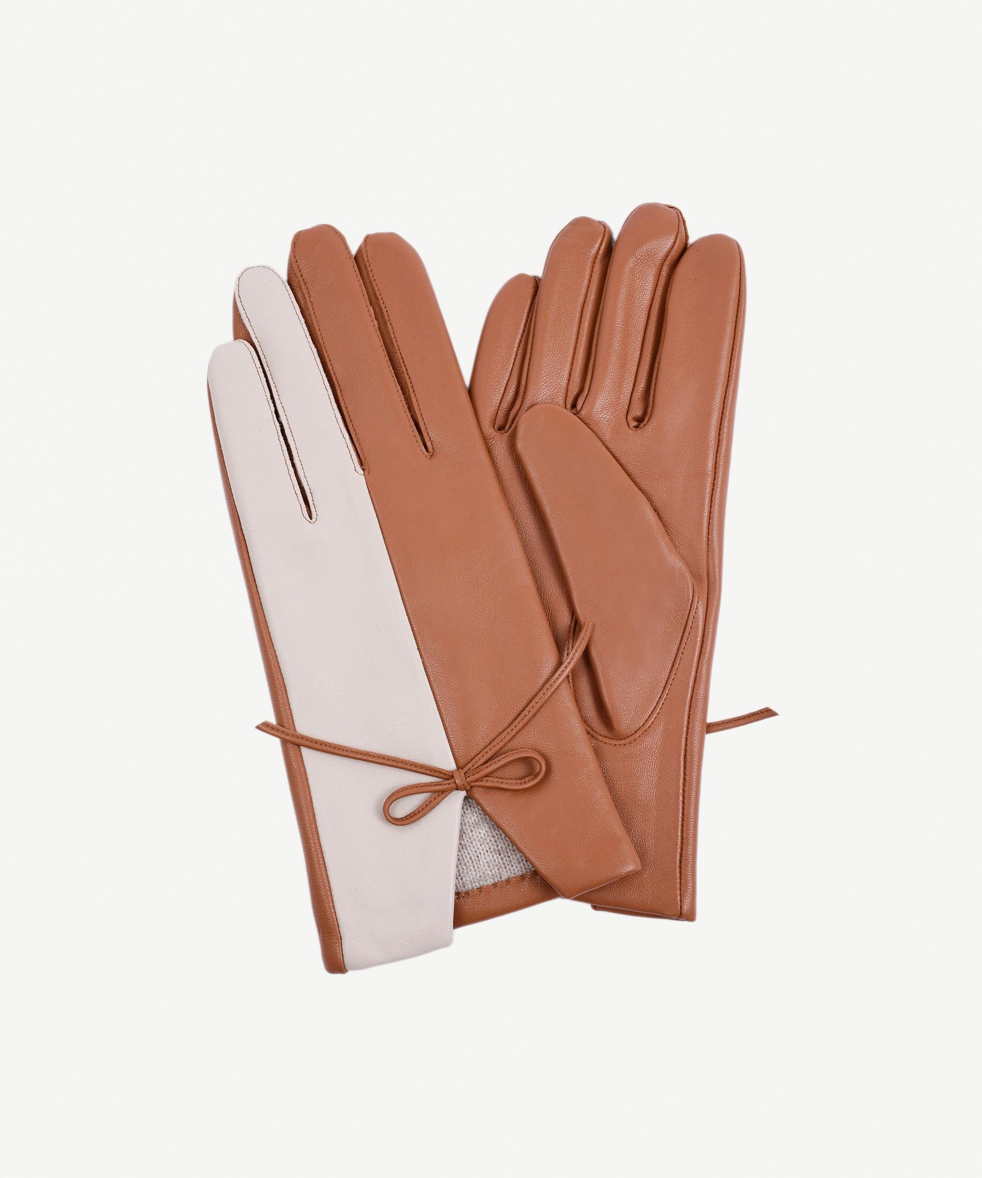  YARGICI Fiyonk Detaylı Deri Eldiven