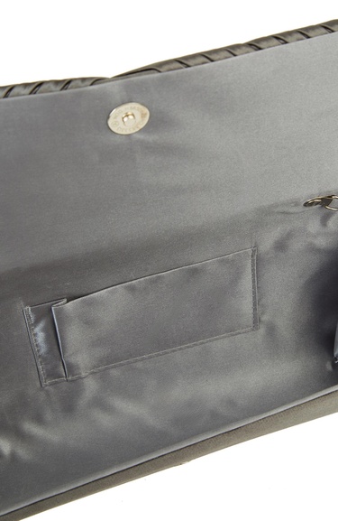  Network Kadın Gri Taşlı Clutch