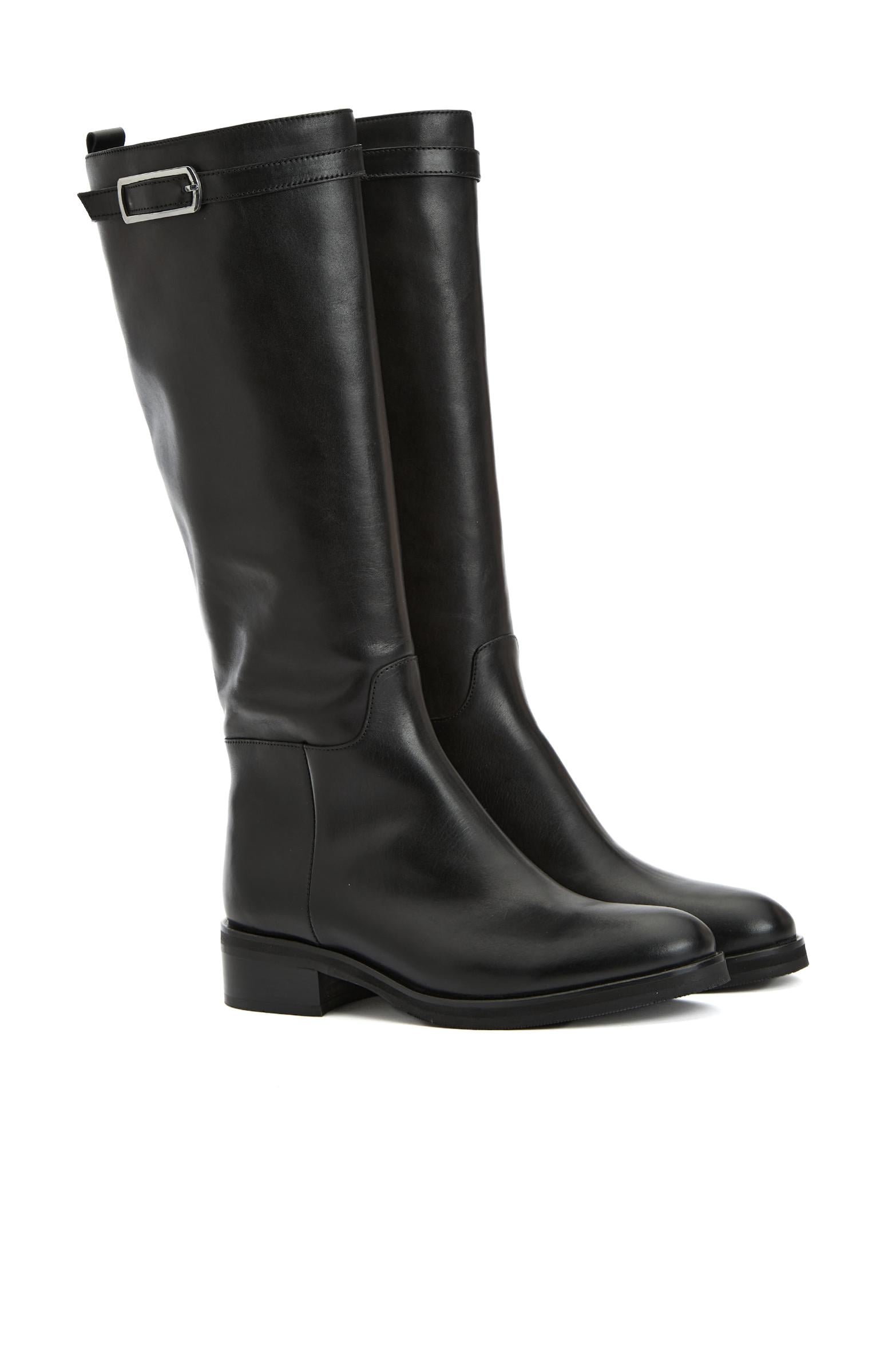  George Hogg Kadın Siyah Deri Çizme