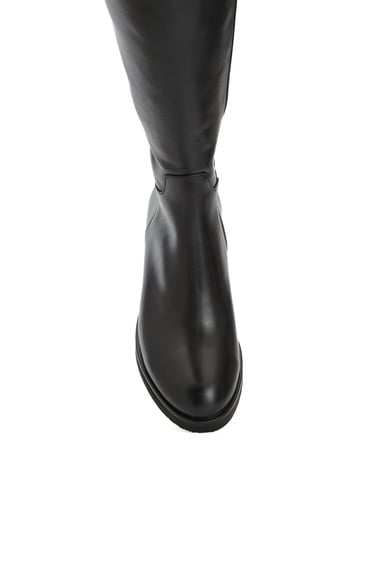  George Hogg Kadın Siyah Deri Çizme