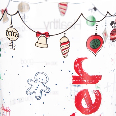  WATER BARDAK 570 ML 2'Lİ SET -YILBAŞI