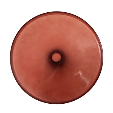  COLORS AYAKLI CAM SUNUM 28CM -KIRMIZI