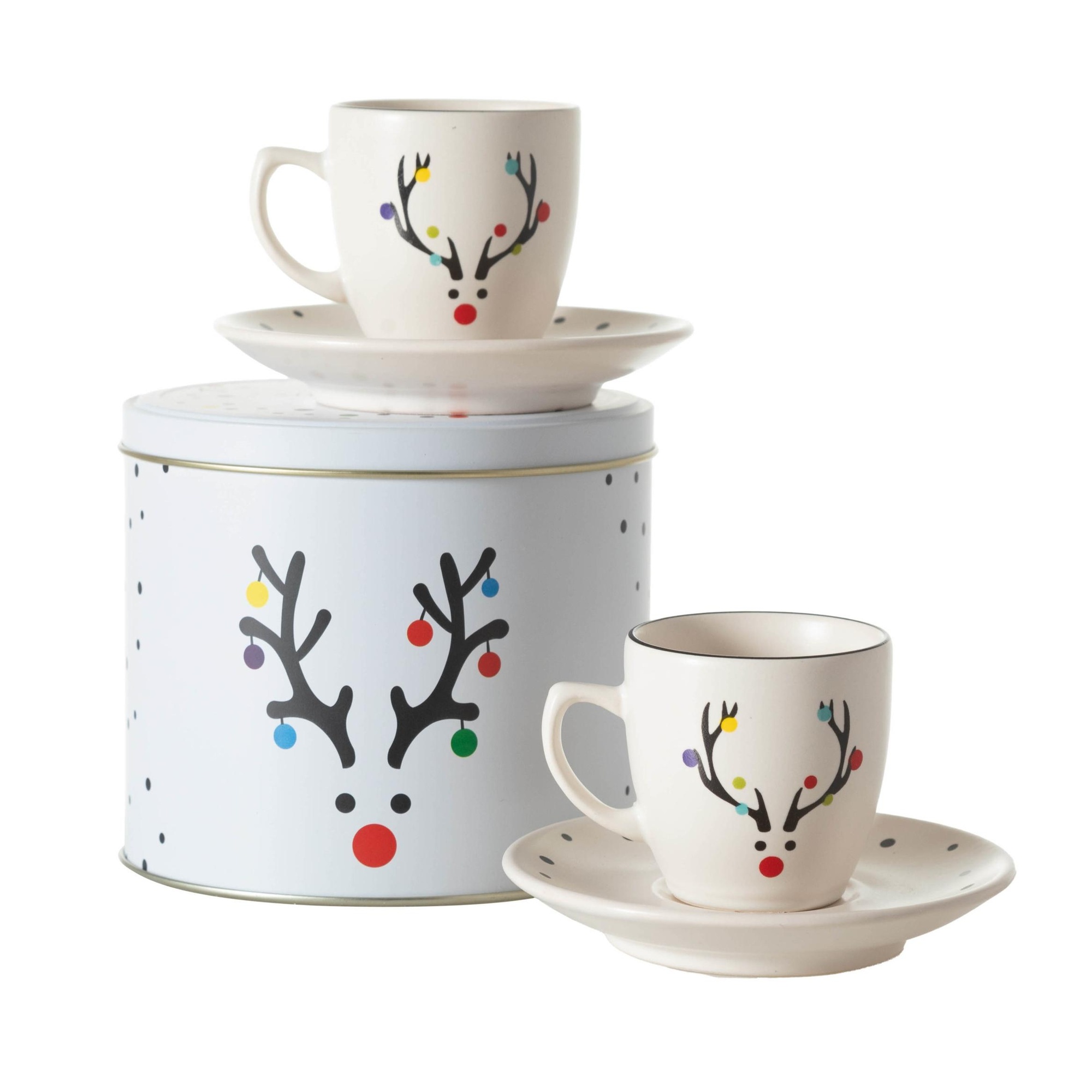 DEER 2'Lİ FİNCAN SETİ 95 ML