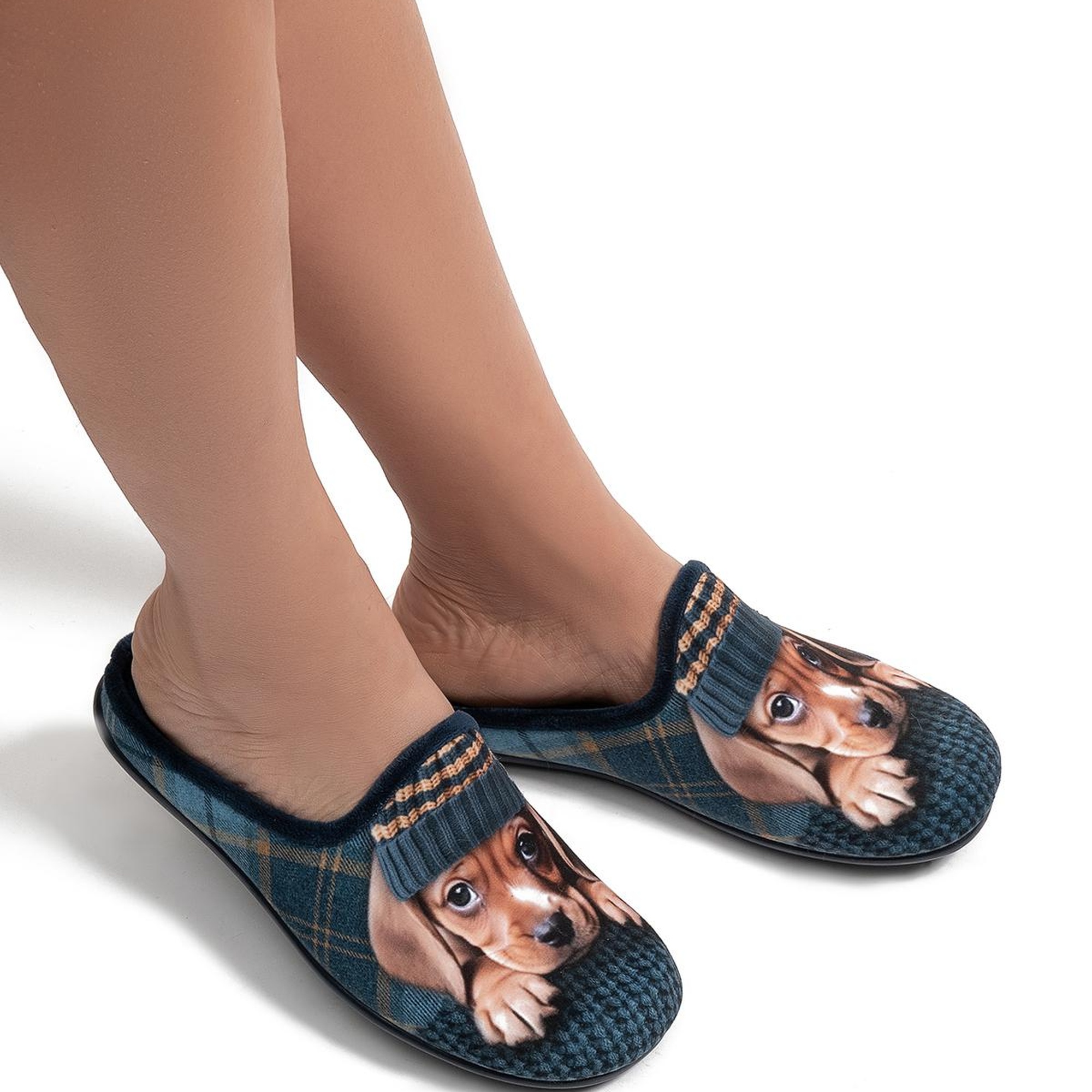 Cooper Kadın Ev Terliği Lacivert 37/41