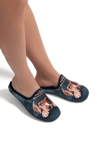  Cooper Kadın Ev Terliği Lacivert 37/41