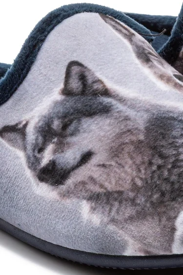  Kurt-2 Erkek Ev Terliği Gri 41/46