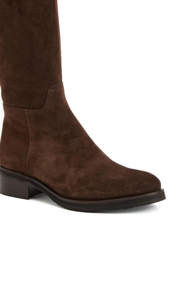  George Hogg Kadın Kahverengi Süet Deri Çizme