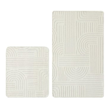  CLOUD 2'Lİ BANYO PASPAS SETİ KREM