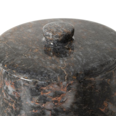  MARBLE SİYAH ÇÖP KOVASI 3 LT