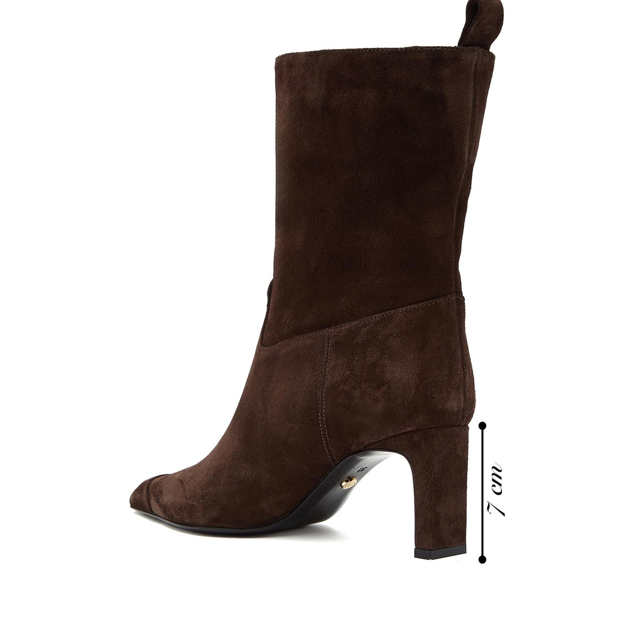 George Hogg Kadın Kahverengi Süet Deri Bot