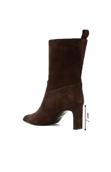  George Hogg Kadın Kahverengi Süet Deri Bot