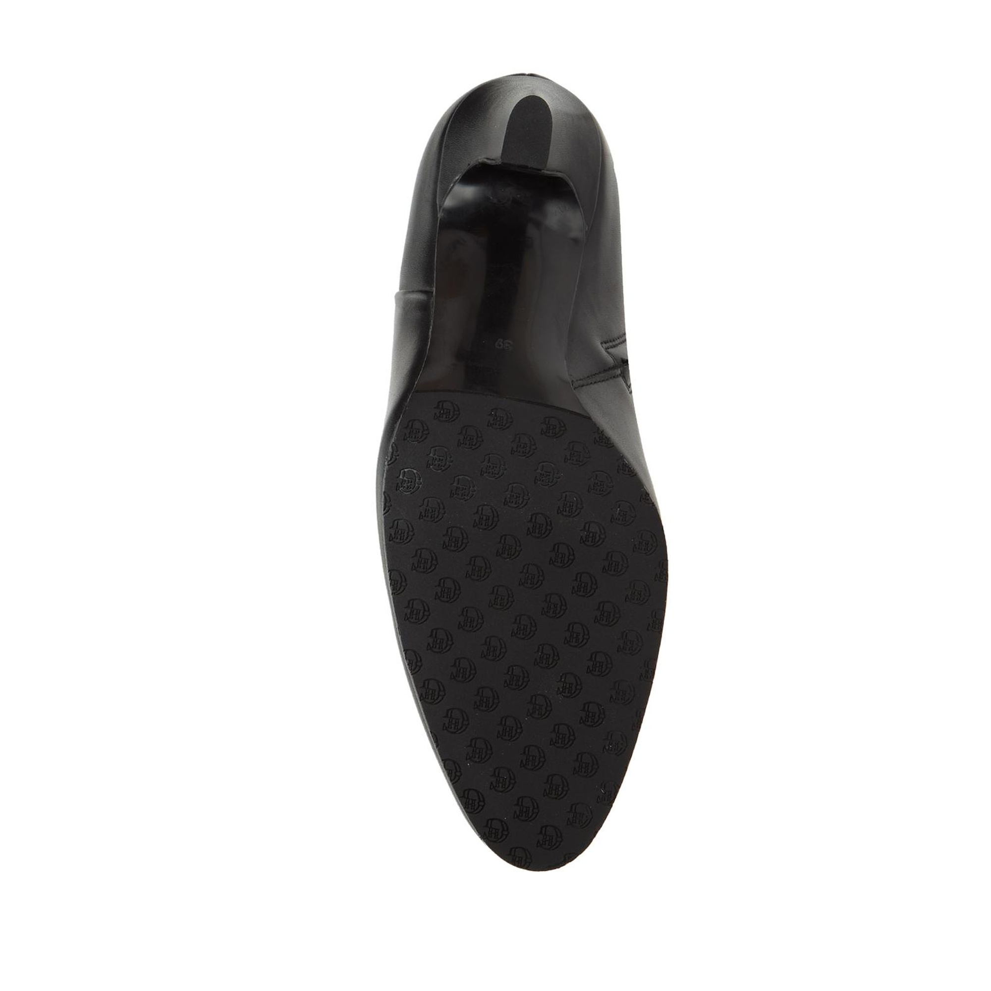 George Hogg Kadın Siyah Topuklu Deri Bot