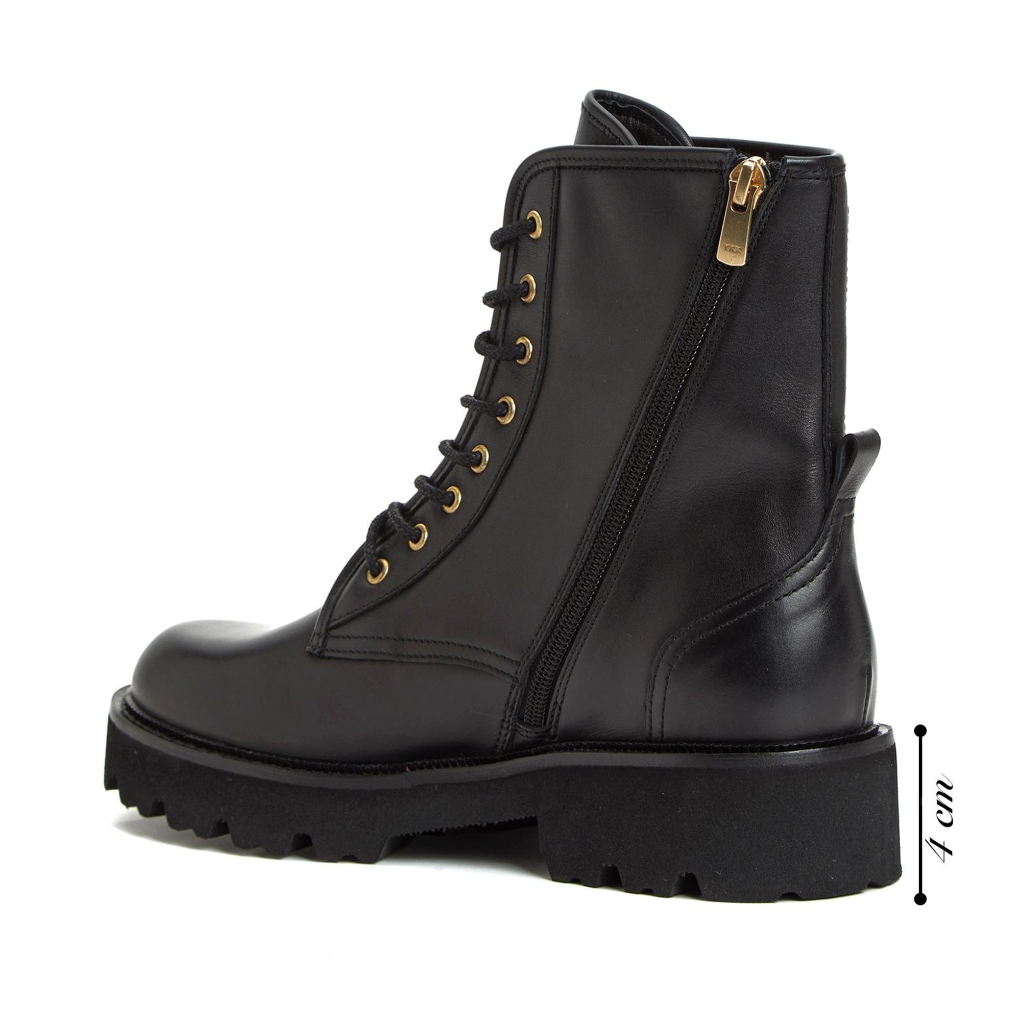 Divarese Kadın Siyah Postal Deri Bot