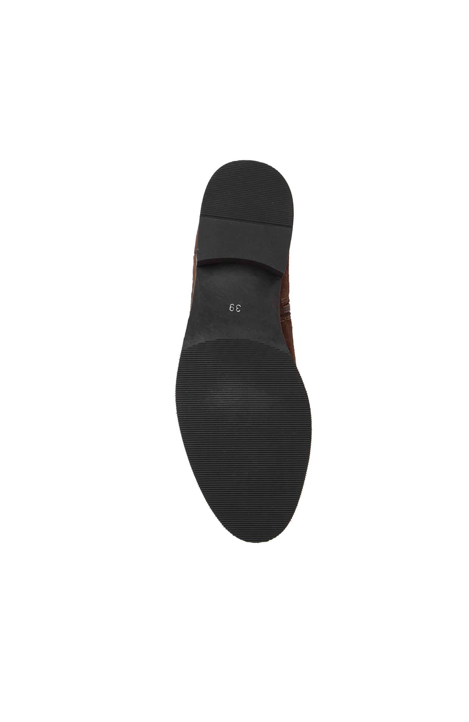 George Hogg Kadın Kahverengi Toka Detaylı Deri Bot