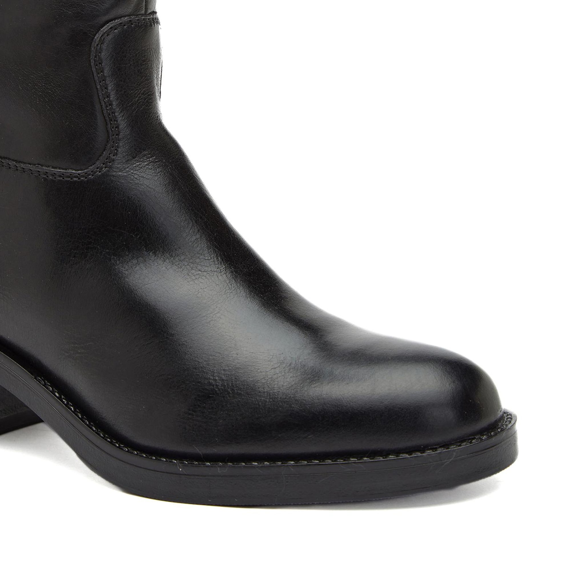 George Hogg Kadın Siyah Deri Çizme