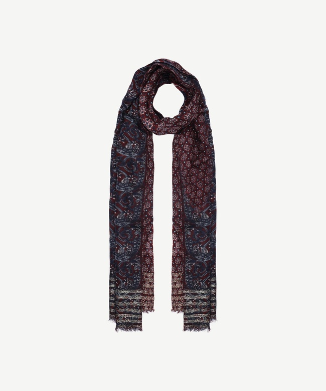  YARGICI Karışık Desenli Yün Şal