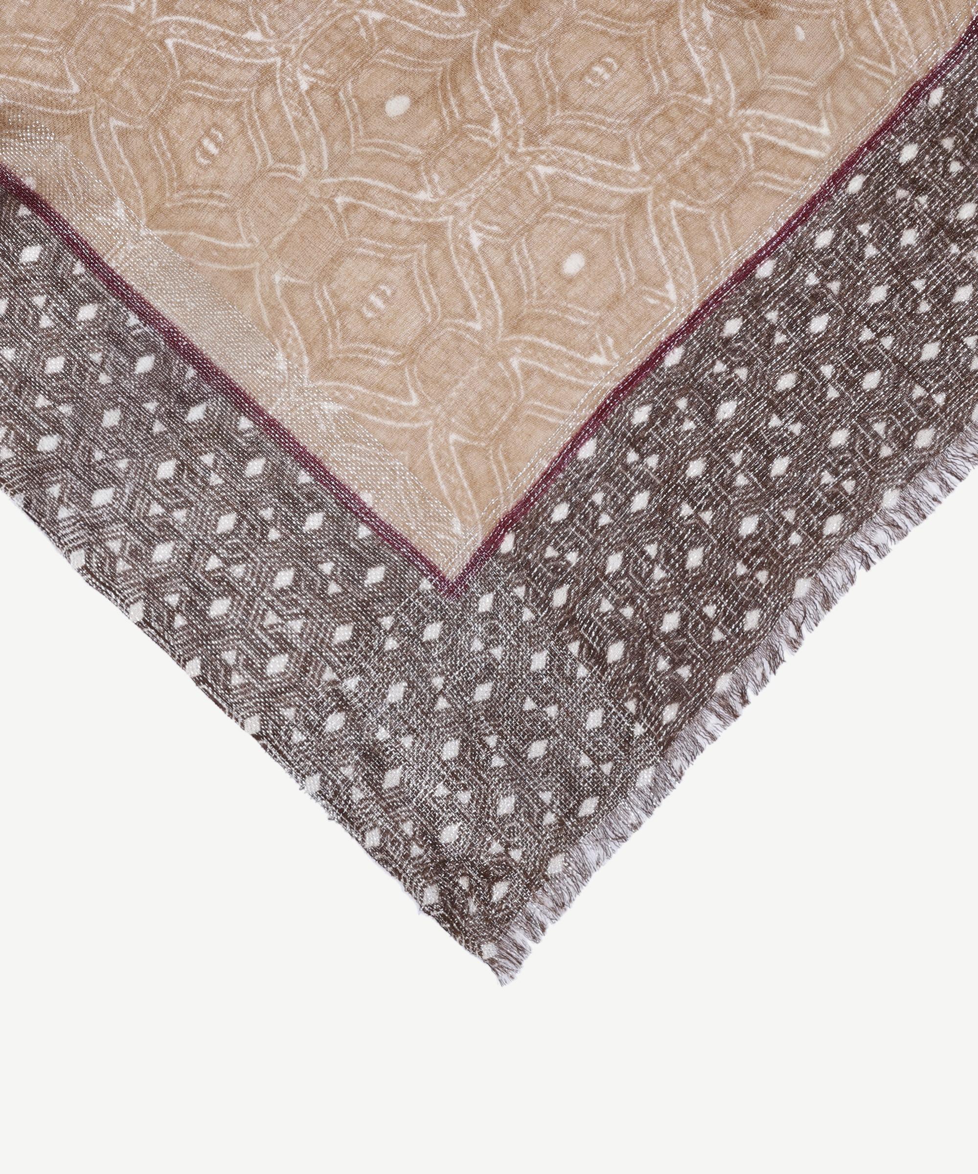  YARGICI Karışık Desenli Yün Şal