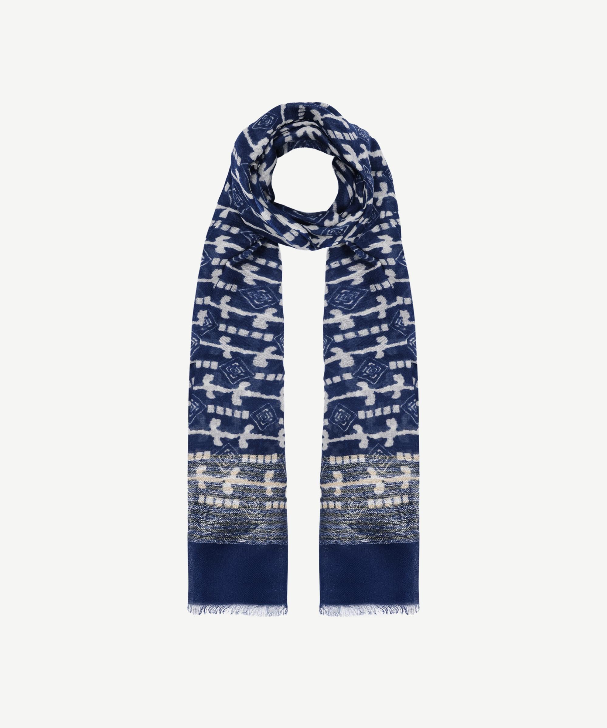  YARGICI Karışık Desenli Yün Şal