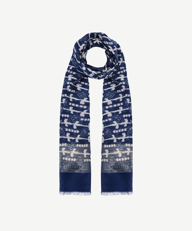  YARGICI Karışık Desenli Yün Şal