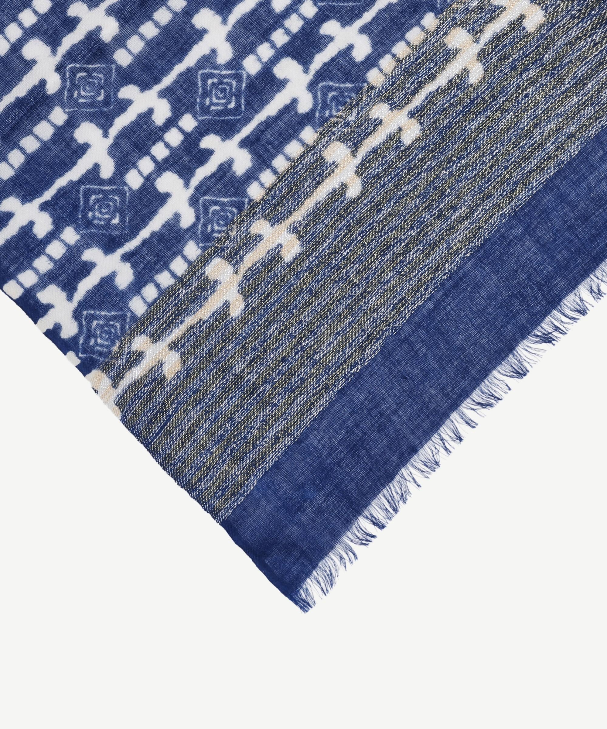  YARGICI Karışık Desenli Yün Şal