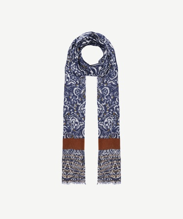  YARGICI Karışık Desenli Yün Şal