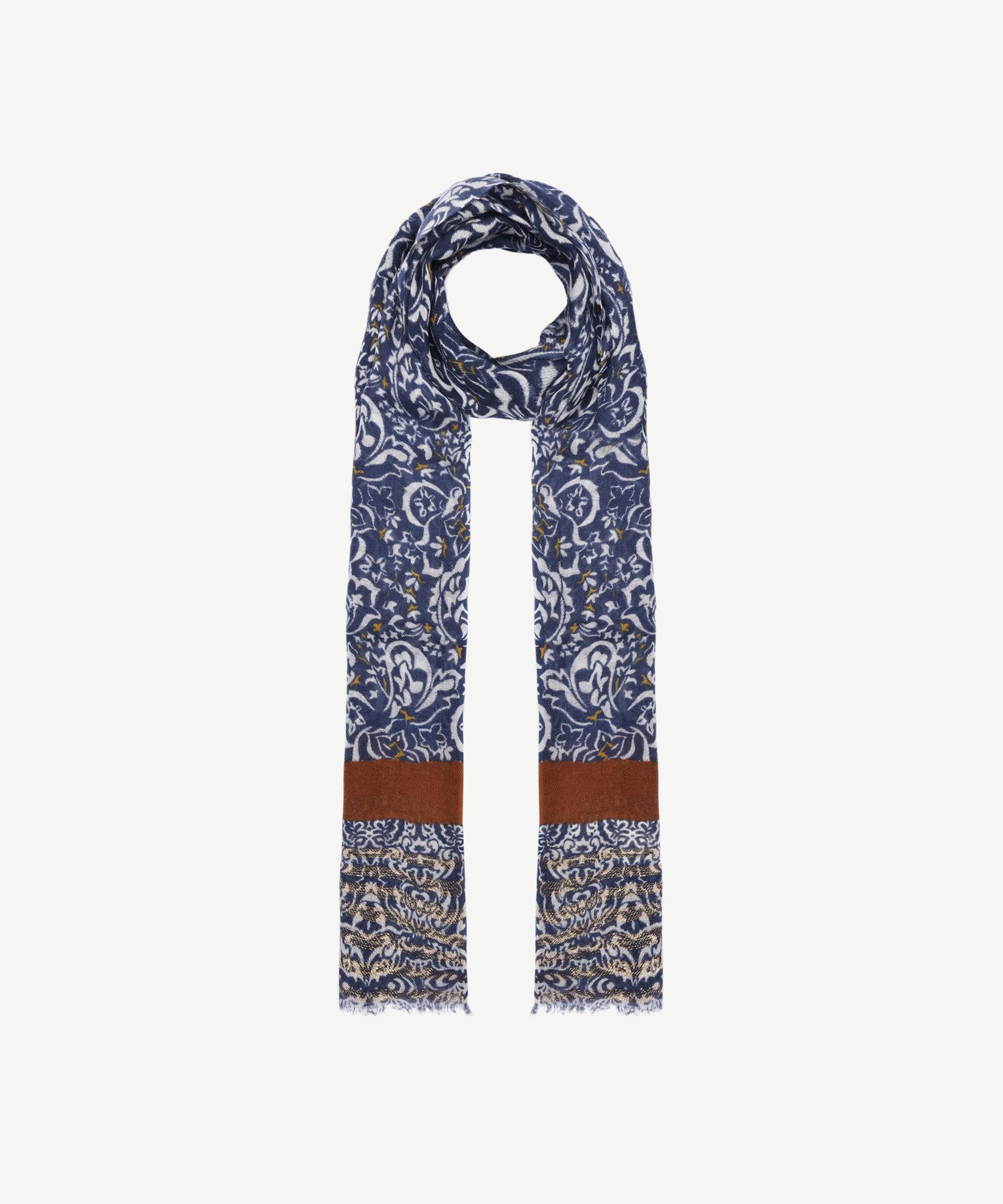  YARGICI Karışık Desenli Yün Şal