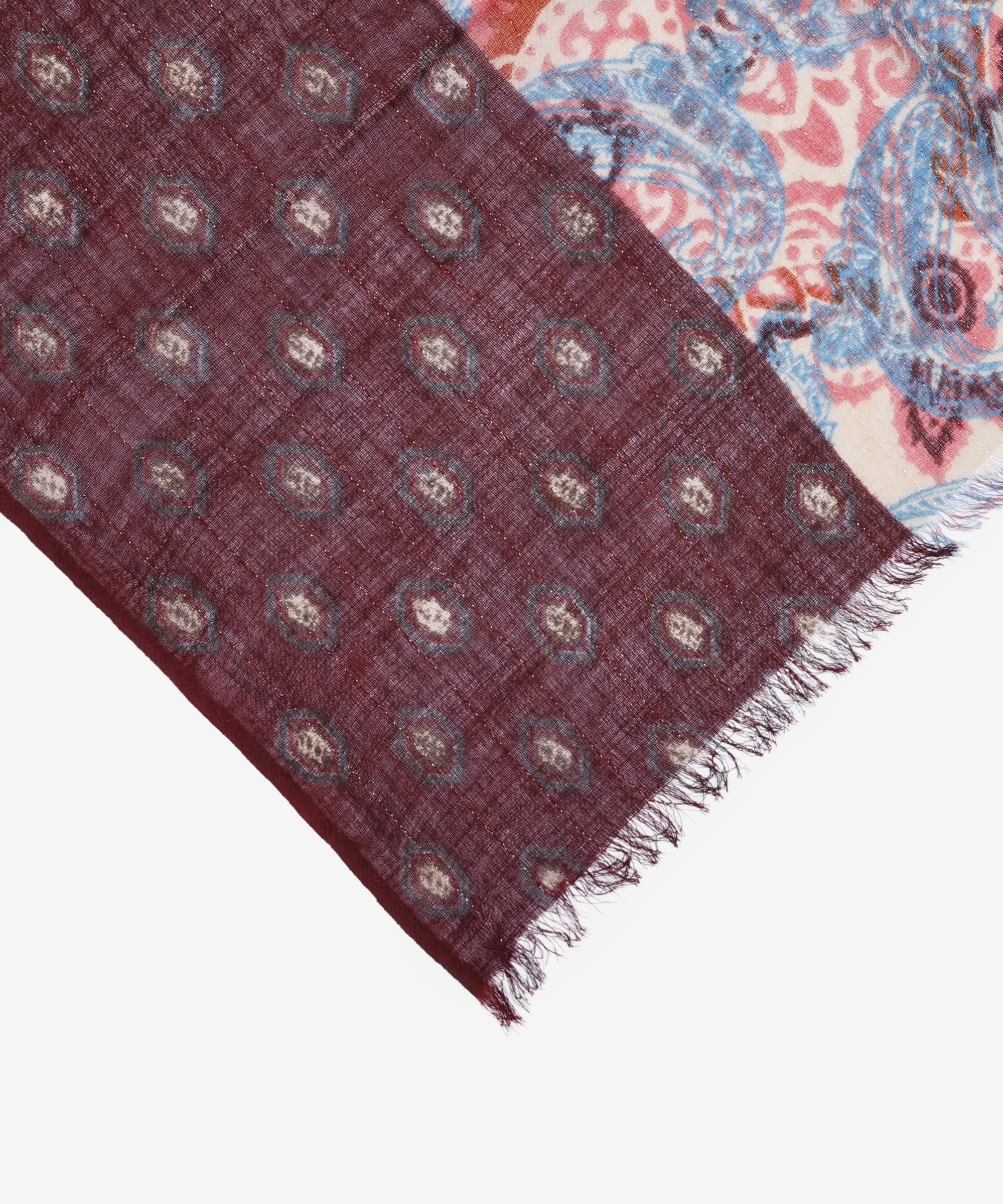  YARGICI Karışık Desenli Yün Şal