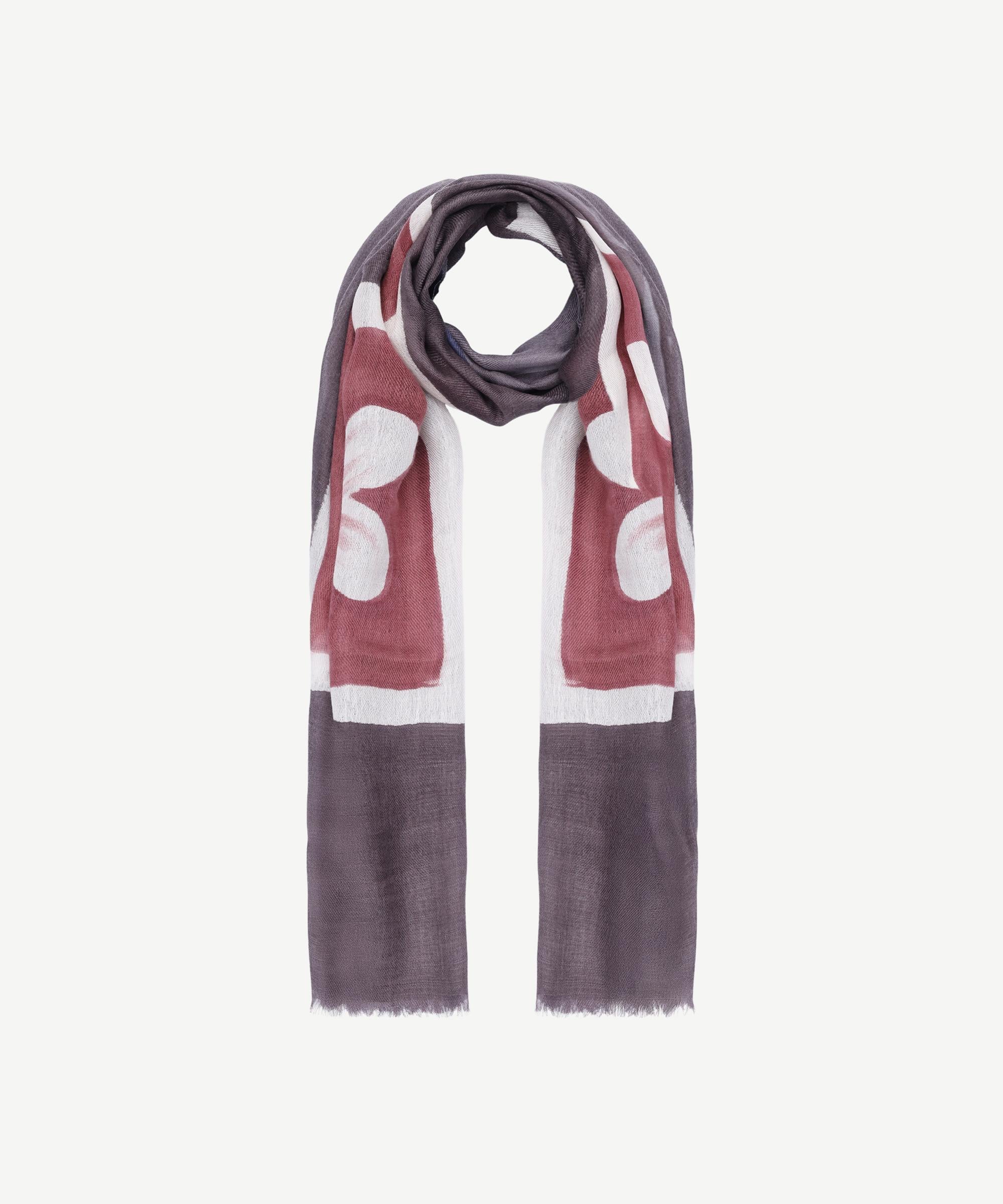  YARGICI El Boyaması Ve Tensel Karışımlı Yün Şal