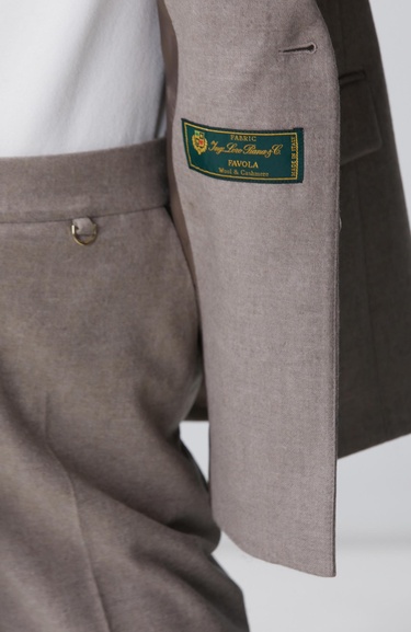  Network Kadın Limited Loro Piana Vizon Kaşmir Karışımlı Yün Ceket