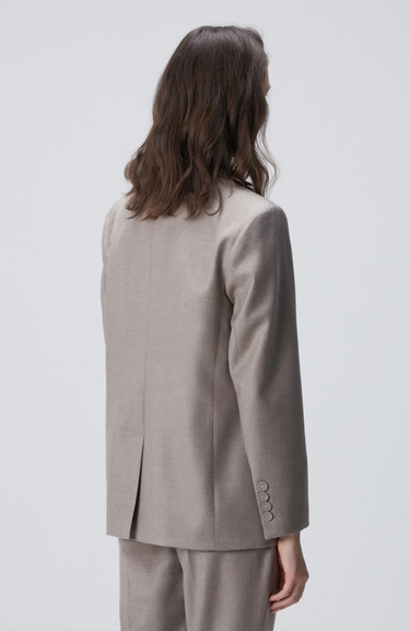  Network Kadın Limited Loro Piana Vizon Kaşmir Karışımlı Yün Ceket