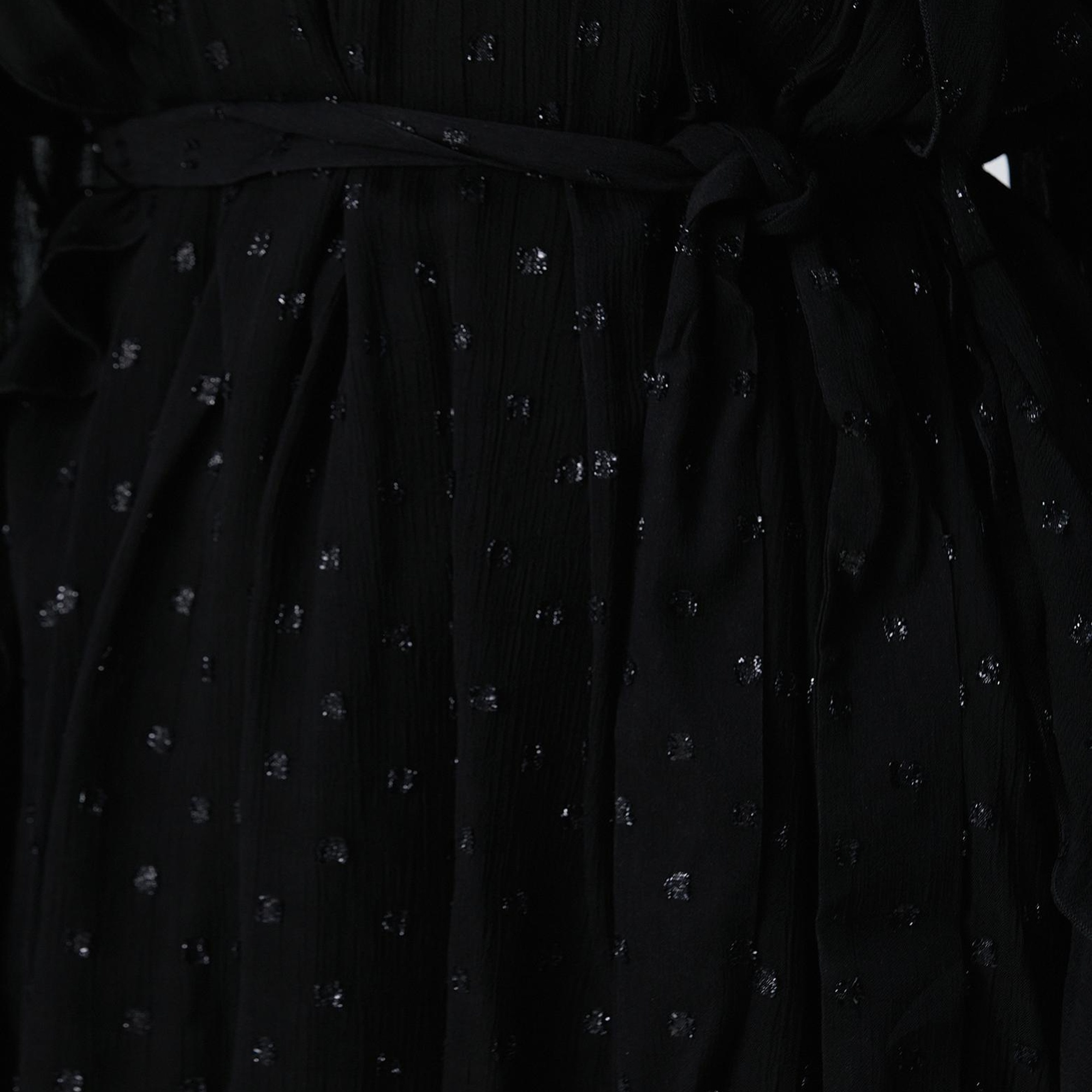 Network Kadın Siyah Desenli Mini Elbise