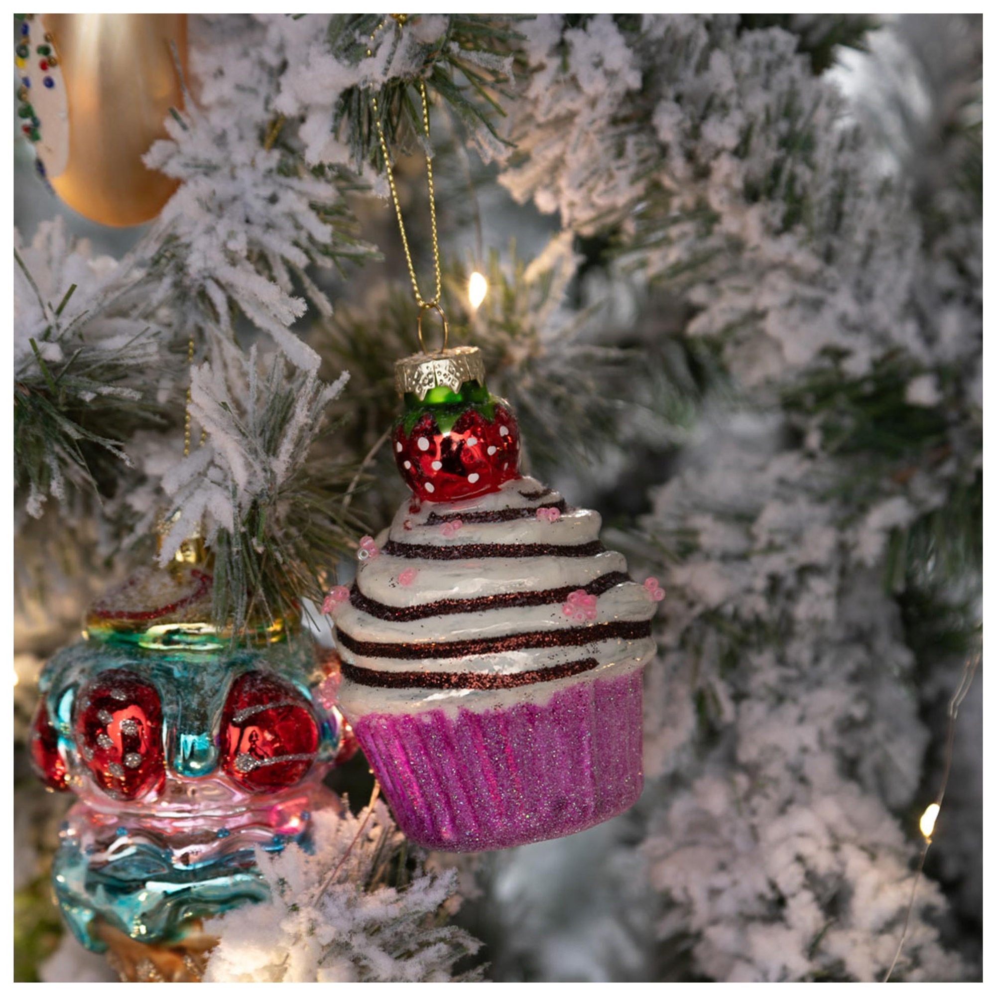 CUPCAKE AĞAÇ SÜSÜ 9CM