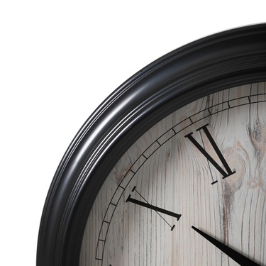  LISBON DUVAR SAATİ SİYAH 46CM